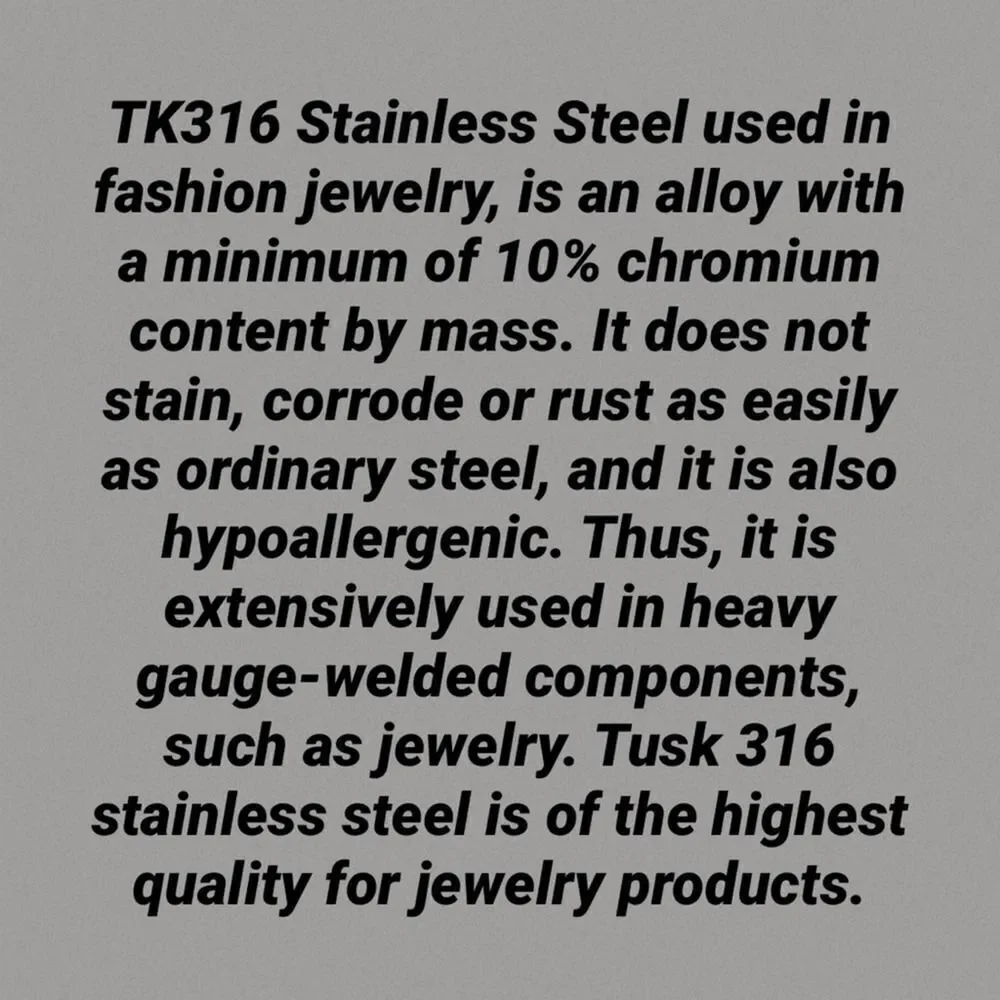 TK316 Stainless Steel Topaz Rhinestone Flower Ring Size 6